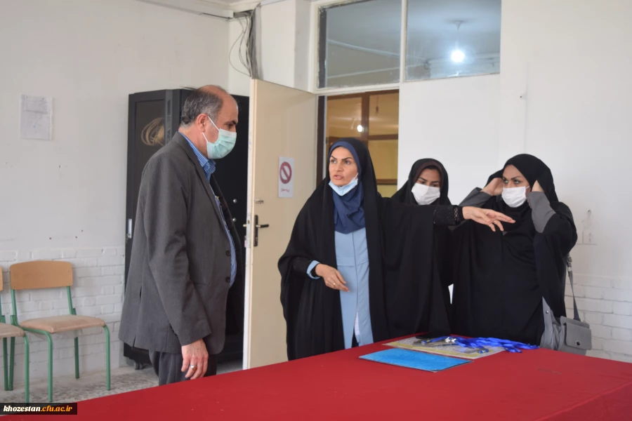 بازدید کارشناس مسئولان محترم مدیریت امور پردیس های استان از مرکز آموزش عالی خدیجه کبری (س) دزفول 4