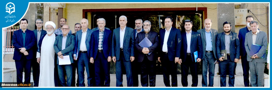 تشکیل جلسه هیات امنا دانشگاه فرهنگیان استان خوزستان به ریاست استاندار و با حضور مدیرکل طرح و برنامه سازمان مرکزی 2