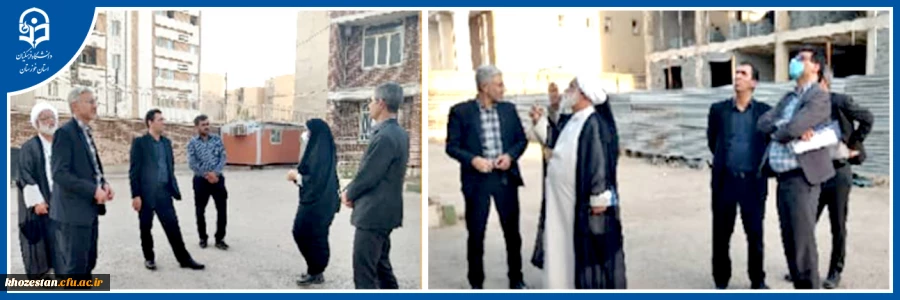 بازدید مدیر کل طرح و برنامه و بودجه دانشگاه فرهنگیان از پردیس فاطمه الزهرا(س) اهواز 2