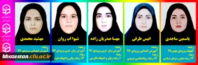 افتخار آفرینی دانشجومعلمان

افتخار آفرینی دانشجومعلمان دانشگاه فرهنگیان استان خوزستان در آزمون کارشناسی ارشد