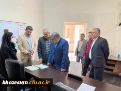 بازدید مدیر کل آموزش و پرورش خوزستان از روند مصاحبه پذیرفته شدگان استخدام پیمانی