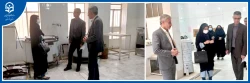 بازدید مدیر دانشگاه فرهنگیان استان خوزستان ازمرکز آموزش عالی حضرت خدیجه کبری(س) دزفول 2