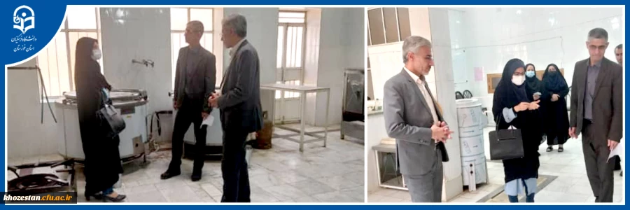 بازدید مدیر دانشگاه فرهنگیان استان خوزستان ازمرکز آموزش عالی حضرت خدیجه کبری(س) دزفول 2