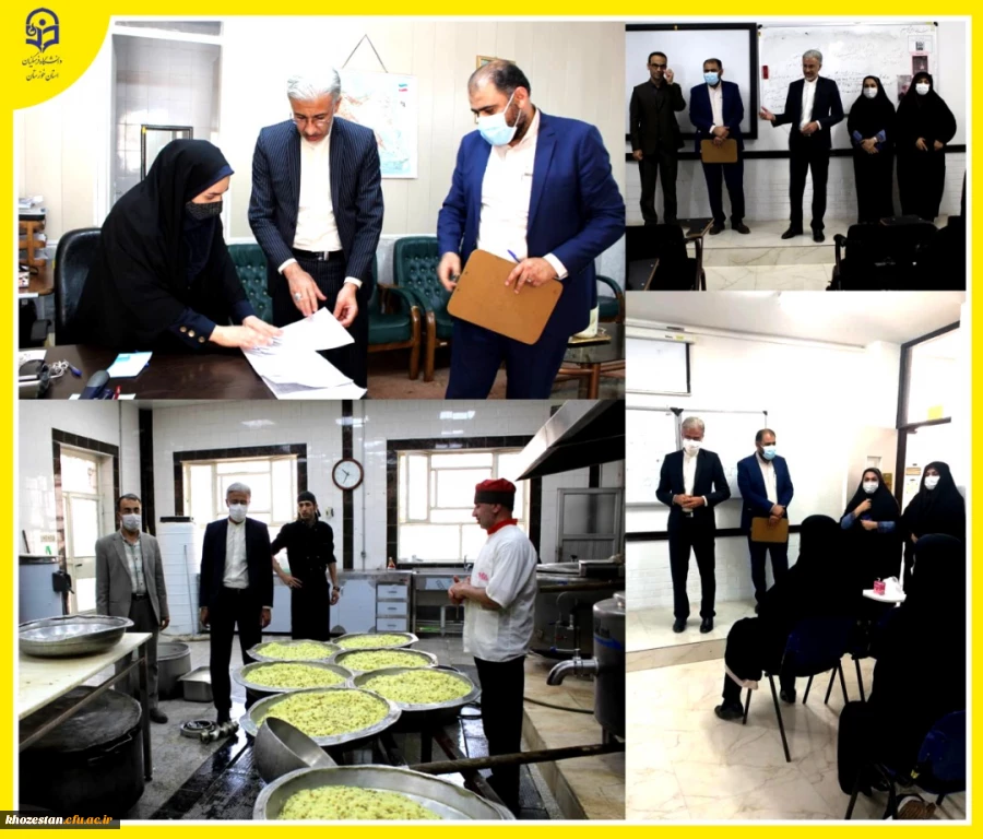 بازدید دکتر جرفی مدیریت امور پردیس های استان خوزستان از شروع ترم تابستانه در پردیس حضرت فاطمه الزهرا(س) خوزستان