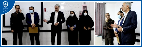 بازدید دکتر جرفی مدیریت امور پردیس های استان خوزستان از شروع ترم تابستانه در پردیس حضرت فاطمه الزهرا(س)اهواز 2