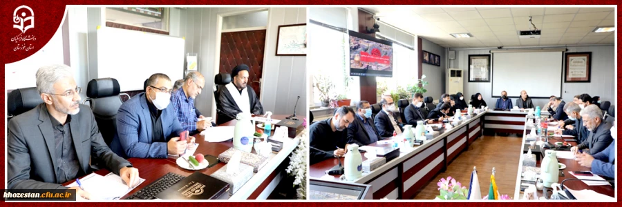 حضور مدیر دانشگاه استان در ستاد مرکزی اربعین در دانشگاه فرهنگیان 
 2