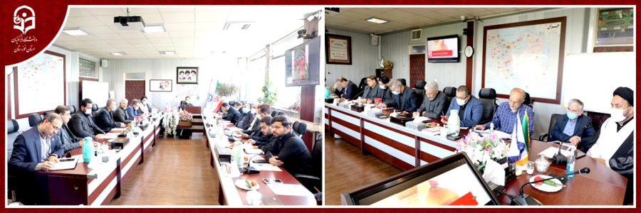 حضور مدیر دانشگاه استان در ستاد مرکزی اربعین در دانشگاه فرهنگیان 
 2