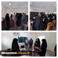 بازدید سرپرست امور پردیس های استان خوزستان از روند برگزاری مصاحبه داوطلبان ورود به دانشگاه فرهنگیان (سال تحصیلی ۱۴۰۲_۱۴۰۱)