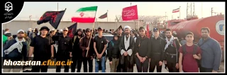 حضور در راهپیمایی عظیم اربعین حسینی(ع)