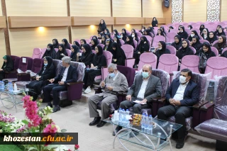 آیین استقبال از نو دانشجو معلمان دانشگاه فرهنگیان پردیس حضرت فاطمه الزهرا(س) اهواز