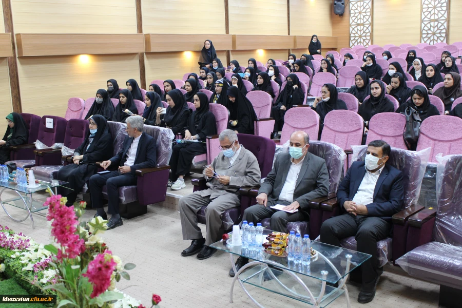 آیین استقبال از نو دانشجو معلمان دانشگاه فرهنگیان پردیس حضرت فاطمه الزهرا(س) اهواز