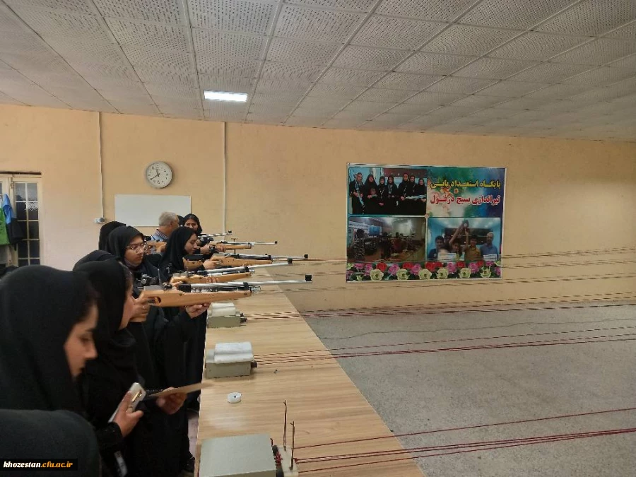 برگزاری مسابقه تیراندازی دانشجویی به مناسبت گرامیداشت هفته تربیت بدنی  2
