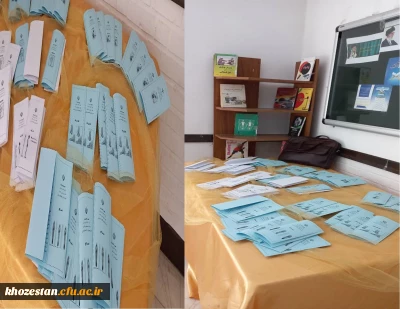 برگزاری نمایشگاه کتاب به مناسبت هفته تربیت بدنی در پردیس حضرت فاطمه الزهرا(س) اهواز