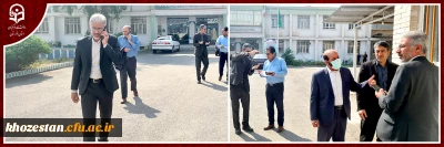 بازدید میدانی مدیر دانشگاه فرهنگیان استان خوزستان از مرکز آموزش عالی امام رضا (ع) اندیمشک