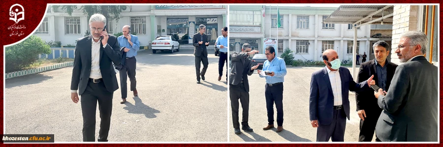 بازدید میدانی مدیر دانشگاه فرهنگیان استان خوزستان از مرکز آموزش عالی امام رضا (ع) اندیمشک 2