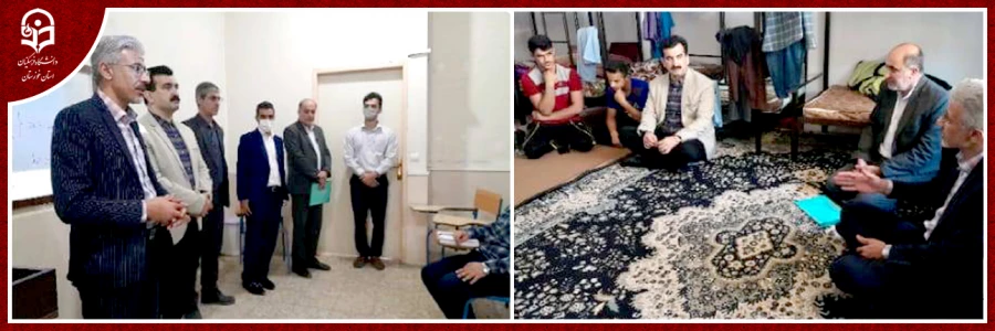 بازدید میدانی مدیر دانشگاه فرهنگیان استان خوزستان از مرکز آموزش عالی امام رضا (ع) اندیمشک 3