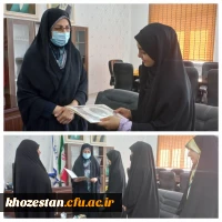 جلسه ی معارفه فرمانده جدید پایگاه پردیس حضرت فاطمه الزهرا(س) اهواز