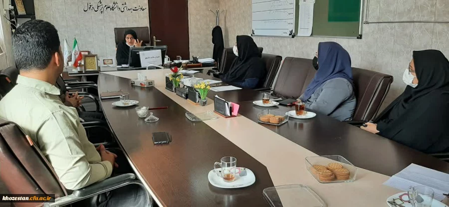 شرکت نماینده مرکز خدیجه کبری (س) دزفول در جلسه «سفیران سلامت دانشجو» معاونت بهداشت شهرستان دزفول مورخ 17 آبان 1401 3