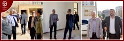 بازدید میدانی مدیر دانشگاه فرهنگیان و مدیر کل نوسازی استان از روند تکمیل خوابگاه دکتر حسابی 2
