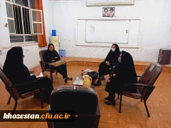 نشست هم اندیشی اساتید محترم گروه تربیت بدنی به صورت حضوری در مرکز آموزش عالی حضرت خدیجه کبری (س) 2