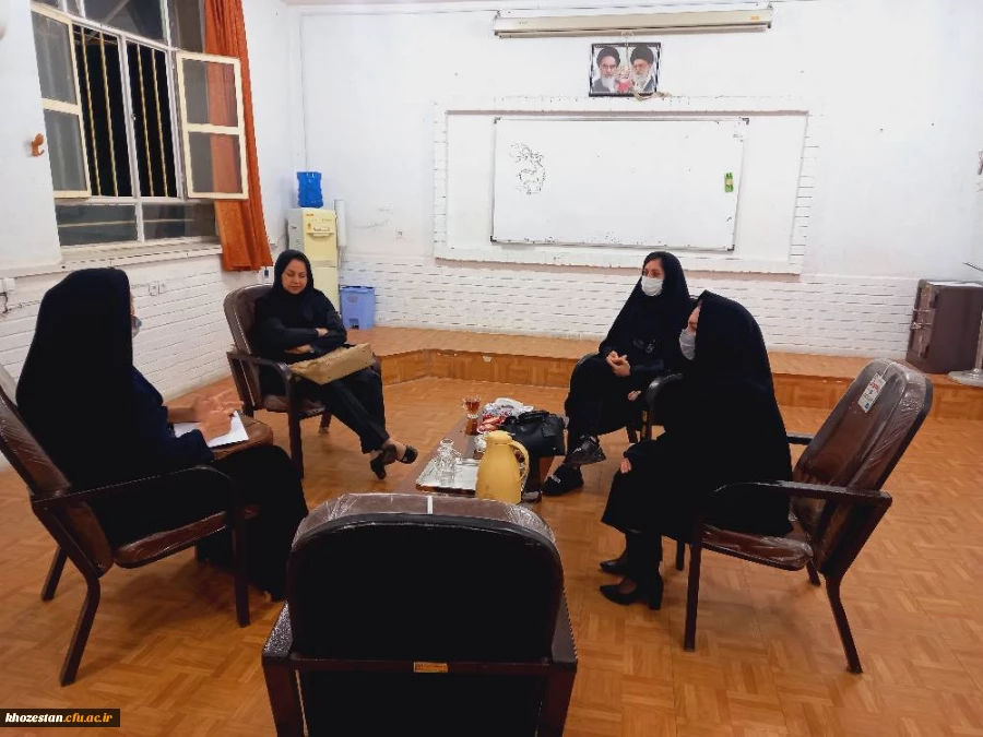 نشست هم اندیشی اساتید محترم گروه تربیت بدنی به صورت حضوری در مرکز آموزش عالی حضرت خدیجه کبری (س) 2