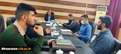 جلسه اعضای شورای صنفی با ریاست پردیس