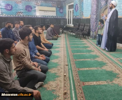 نشست دانشجومعلمان  جدیدالورود پردیس حضرت رسول اکرم اهواز  با جناب دکتر صالحی