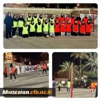 مرحله مقدماتی مسابقات والیبال دانشجویان پردیس حضرت فاطمه الزهرا(س) اهواز برگزار شد