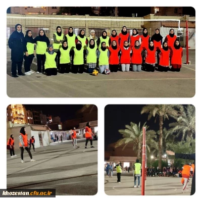 مرحله مقدماتی مسابقات والیبال دانشجویان پردیس حضرت فاطمه الزهرا(س) اهواز برگزار شد