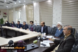 اولین جلسه استانی ستاد جشنواره تدریس برتر با حضور دکتر مسعود صالحی سرپرست مدیریت امور پردیس های استان خوزستان و سایراعضاء برگزار گردید