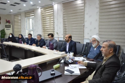 اولین جلسه استانی ستاد جشنواره تدریس برتر با حضور دکتر مسعود صالحی سرپرست مدیریت امور پردیس های استان خوزستان و سایراعضاء برگزار گردید