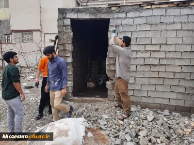 برگزاری اردوی جهادی ترمیم و بازسازی مسجد حضرت ابوالفضل العباس