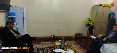 جلسه سرپرستان پردیس با مدیرامور پردیس های استان