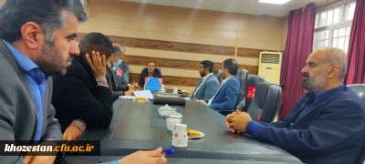 جلسه شورای اداری پردیس با حضور مدیر محترم امور پردیس های استان