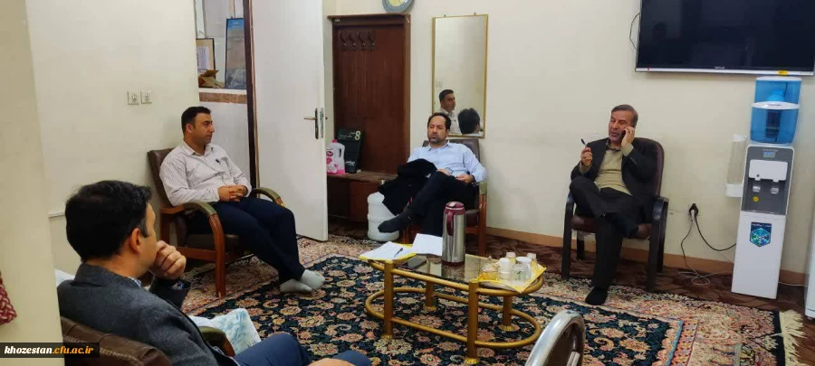 جلسه سرپرستان  شبانه روزی با حضور آقای دکتر مسعود صالحی سرپرست مدیریت امور پردیس های استان خوزستان 4