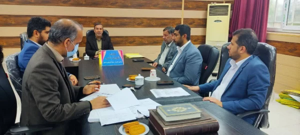 جلسه شورای اداری پردیس حضرت رسول اکرم (ص) با حضور دکتر مسعود صالحی سرپرست مدیریت امور پردیس های استان خوزستان 2