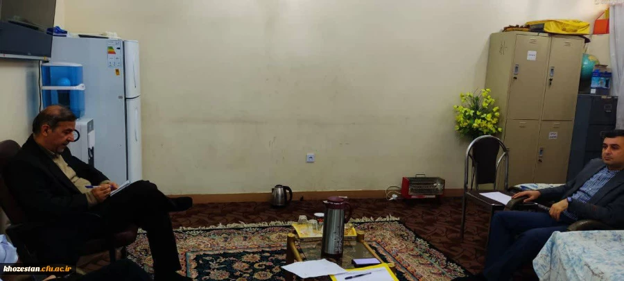 جلسه سرپرستان  شبانه روزی با حضور آقای دکتر مسعود صالحی سرپرست مدیریت امور پردیس های استان خوزستان 2