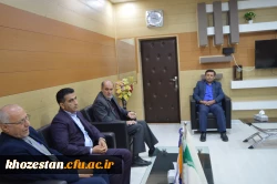 دیدارنماینده مردم شریف شهرستان ایذه، باغملک ودزپارت در مجلس شورای اسلامی با سرپرست مدیریت امور پردیس های استان خوزستان 2