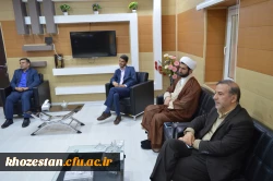 دیدارنماینده مردم شریف شهرستان ایذه، باغملک ودزپارت در مجلس شورای اسلامی با سرپرست مدیریت امور پردیس های استان خوزستان 3