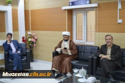 دیدارنماینده مردم شریف شهرستان ایذه، باغملک ودزپارت در مجلس شورای اسلامی با سرپرست مدیریت امور پردیس های استان خوزستان 4