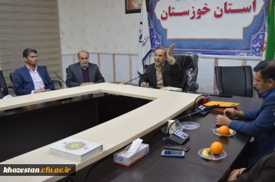 نشست شورای اداری مدیریت امور پردیس های استان خوزستان