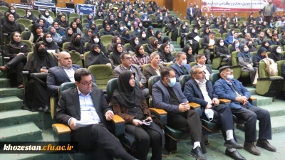 حضور آقای دکتر صالحی سرپرست امور پردیس های استان خوزستان در مراسم تکریم و معارفه ریاست جدید دانشگاه شهید چمران اهواز