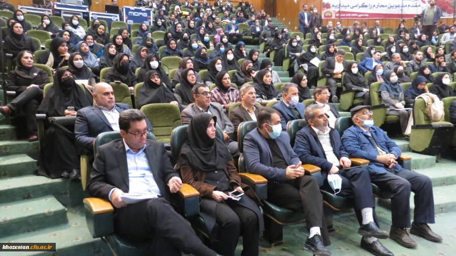 حضور آقای دکتر صالحی سرپرست امور پردیس های استان خوزستان در مراسم تکریم و معارفه ریاست جدید دانشگاه شهید چمران اهواز 2