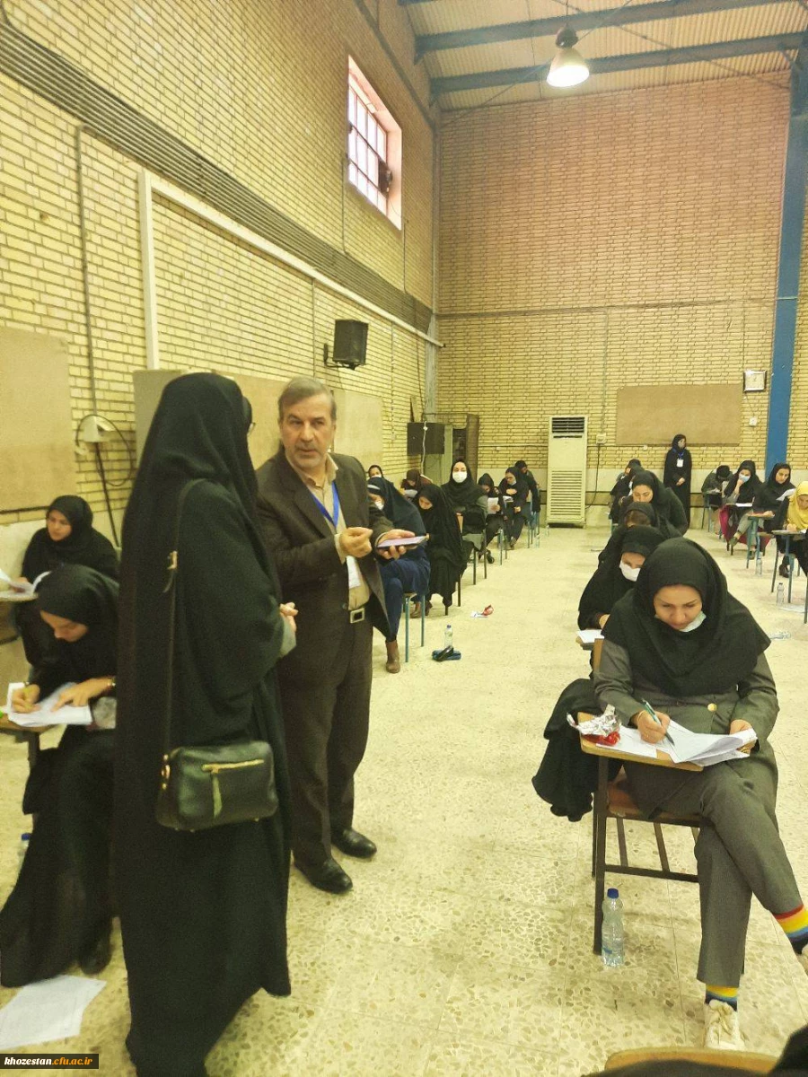 آزمون دروس فرهنگی در پردیس پسرانه حضرت رسول اکرم صلی الله و پردیس دخترانه حضرت فاطمه زهرا سلام الله علیها  استان خوزستان برگزار گردید
 2