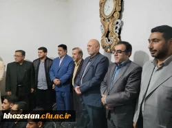 دیدار آقای دکتر صالحی سرپرست امور پردیس های استان خوزستان با آقای قاسم ساعدی نماینده مردم شریف دشت آزادگان 2