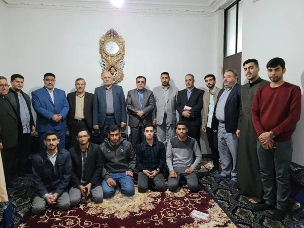 دیدار آقای دکتر صالحی سرپرست امور پردیس های استان خوزستان با آقای قاسم ساعدی نماینده مردم شریف دشت آزادگان 3