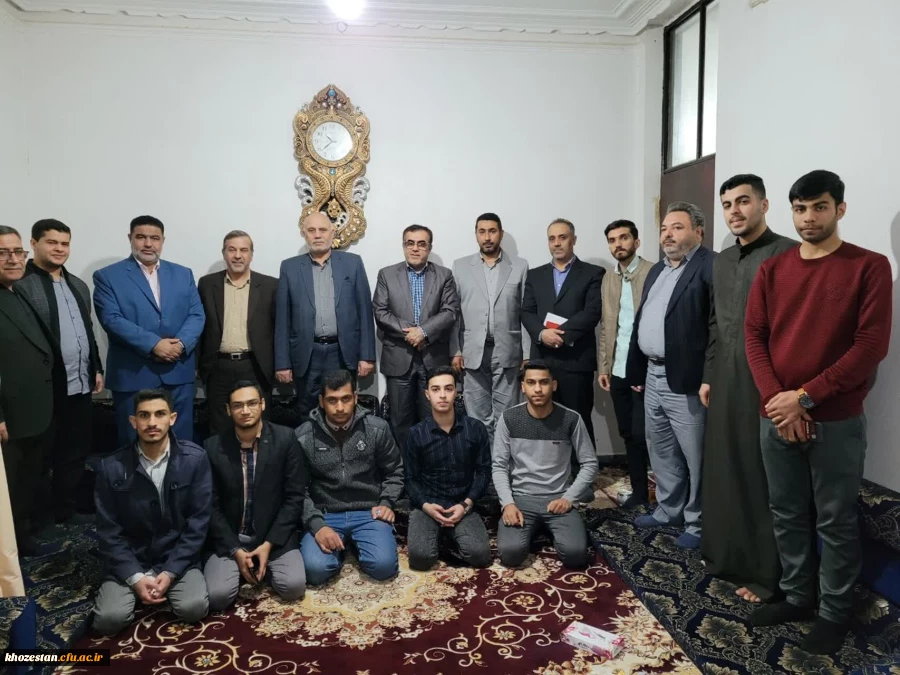 دیدار آقای دکتر صالحی سرپرست امور پردیس های استان خوزستان با آقای قاسم ساعدی نماینده مردم شریف دشت آزادگان 3