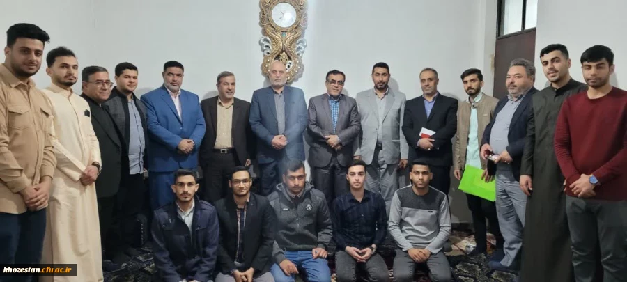 دیدار آقای دکتر صالحی سرپرست امور پردیس های استان خوزستان با آقای قاسم ساعدی نماینده مردم شریف دشت آزادگان 4