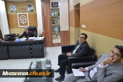 اولین جلسه ستاد راهیان نور استان خوزستان با حضور آقای دکتر مسعود صالحی سرپرست مدیریت امور پردیس ها ی استان خوزستان برگزار گردید 2