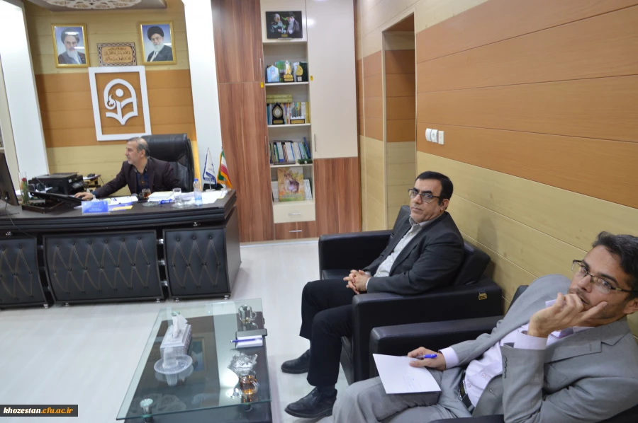 اولین جلسه ستاد راهیان نور استان خوزستان با حضور آقای دکتر مسعود صالحی سرپرست مدیریت امور پردیس ها ی استان خوزستان برگزار گردید 2